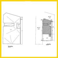 Architectural plan 24x14, two south-west corners - Image 3