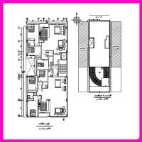 Architectural plan 26*12 South - Image 3