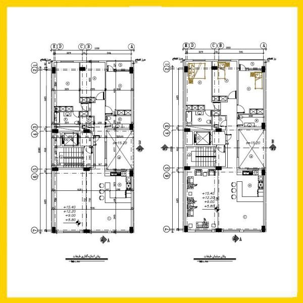 Architectural map 20*10 South