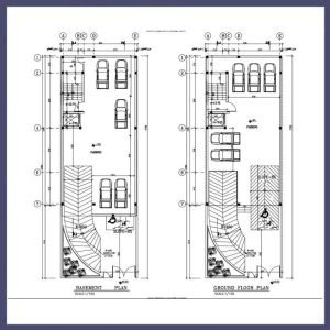 Architectural map 18*10 North - Image 3