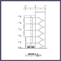 Architectural plan 10x10, two north-west corners - Image 3