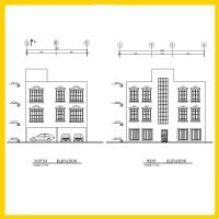 Architectural plan 12x10, two north-west corners - Image 4