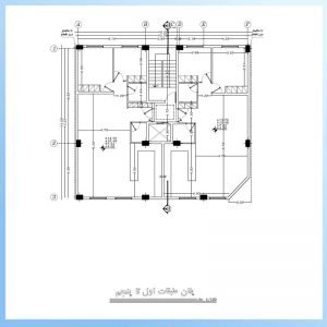Architectural map 14*16 South