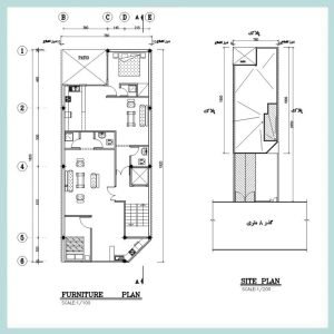 Architectural map 18x8 North - Image 3