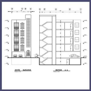 Architectural map 18x8 North - Image 2