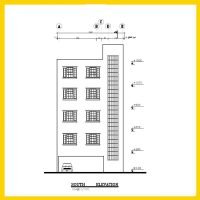 Architectural map 18*10 North - Image 2