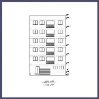 Architectural plan 26*12 South - Image 2