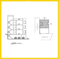 Architectural plan 10x11, two north-west corners - Image 2