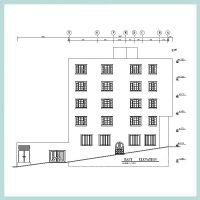 Architectural plan 18x10, two south-east corners - Image 2