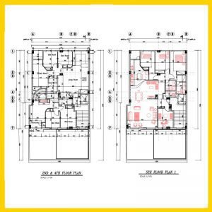 Architectural plan 12*16 south - Image 5