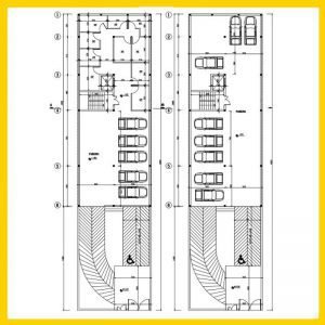 Architectural plan 24*10 north - Image 4