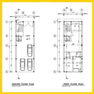 Architectural plan 16*6 South - Image 5