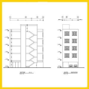 Architectural plan 14.5 x 7 north - Image 3