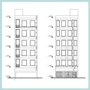 Architectural plan 21*8 south - Image 3