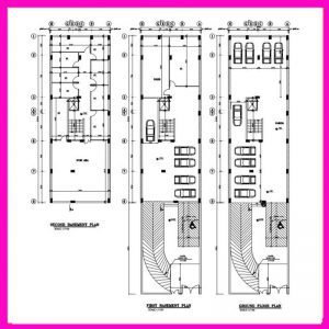 Architectural plan 27*10 north - Image 4