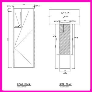Architectural plan 16*6 South - Image 4
