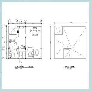North 12x12 architectural map - Image 2