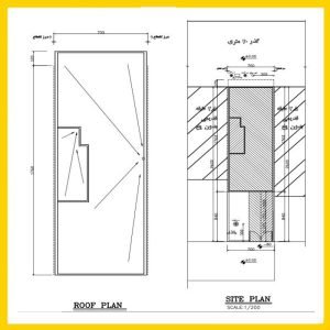 Architectural plan 17*7 north and south - Image 4