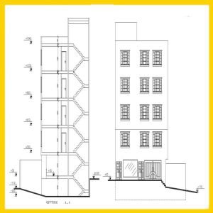 Architectural plan 11*8 north-west - Image 2