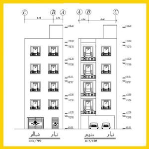 Architectural plan 7*16 south - Image 3