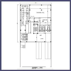 Architectural map 24*20 north - Image 2