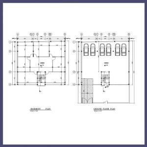 North 14x16 architectural map - Image 4