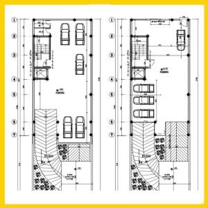 Architectural plan 10*19 south - Image 3