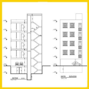 Architectural plan 14x10 north - Image 3