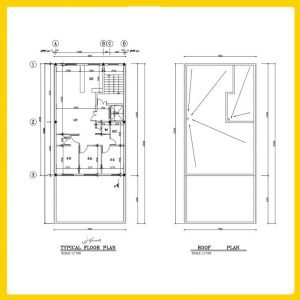 Architectural plan 9*14 south - Image 3