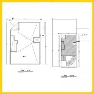 Architectural plan 14 x 19 south-north - Image 2