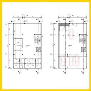 Architectural plan 16x10 south - Image 4
