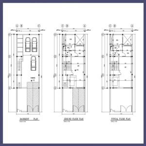 Architectural plan 14.5 x 7 north - Image 4