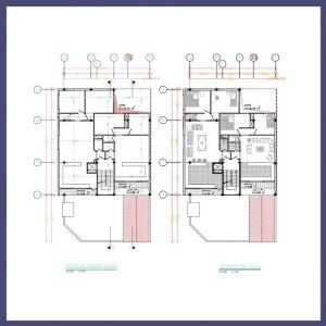 Architectural plan 15x12 two corners + structure - Image 4