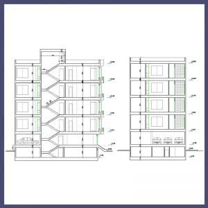 Architectural plan 12*18 North - Image 4