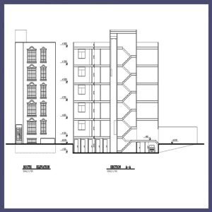 Architectural plan 22*10 north - Image 3