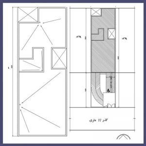 Architectural plan 24*10 north - Image 3