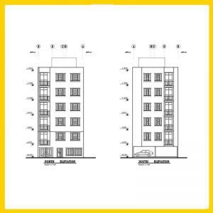 Architectural plan 32*10 South - Image 4