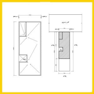 Architectural plan 17*7 south - Image 5