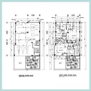 Architectural plan 12*16 south - Image 3