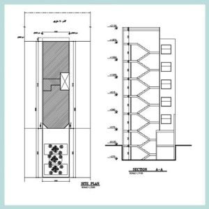 Architectural plan 10*34 south - Image 4