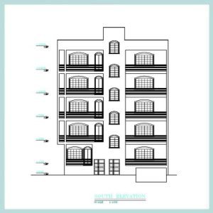 Architectural plan 15x12 two corners + structure - Image 3