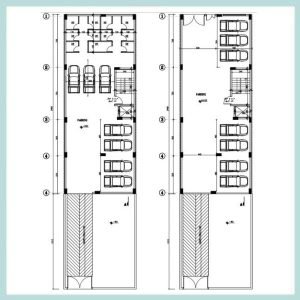 Architectural plan 25 x 10 south - Image 4