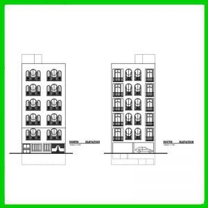 Architectural plan 26*10 south - Image 2