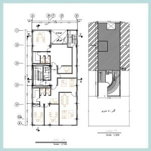 Architectural plan 26 x 12.5 north - Image 3