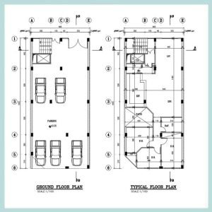 Architectural map of 9*20 south