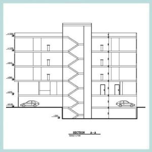 Architectural plan 30*7.5 South - Image 2
