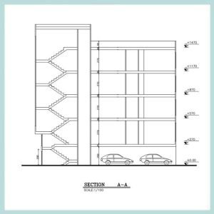 Architectural plan 16*6 South - Image 3