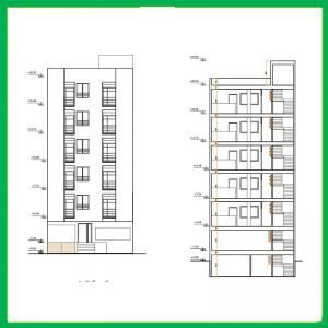 Architectural plan 26*10 north - Image 3