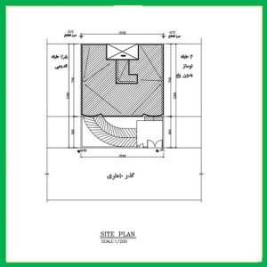Architectural plan 14x16 north - Image 3
