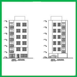 Architectural plan 10*34 south - Image 3